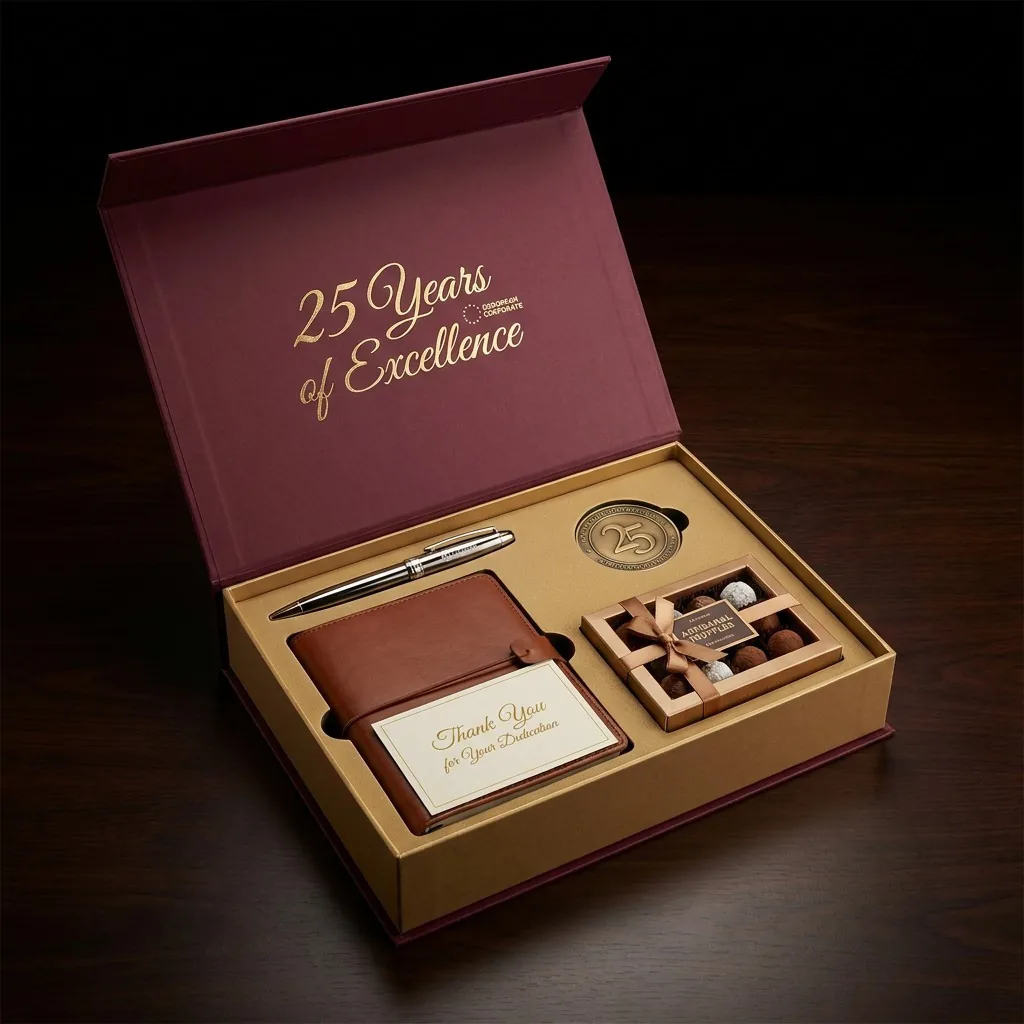 Custom luxury rigid gift box burgundy corporate packaging manufacturer China