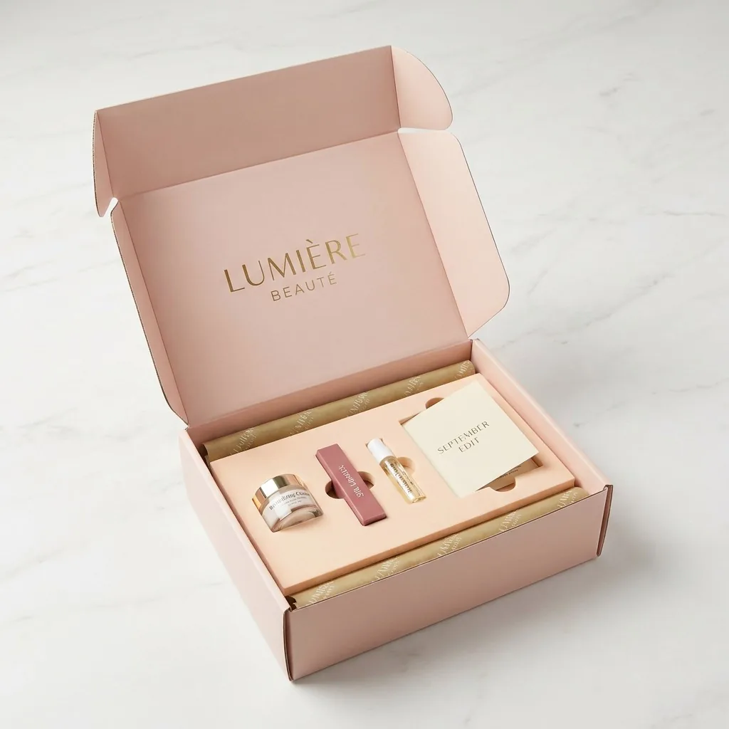 Custom corrugated shipping box e-commerce mailer packaging manufacturer FBA